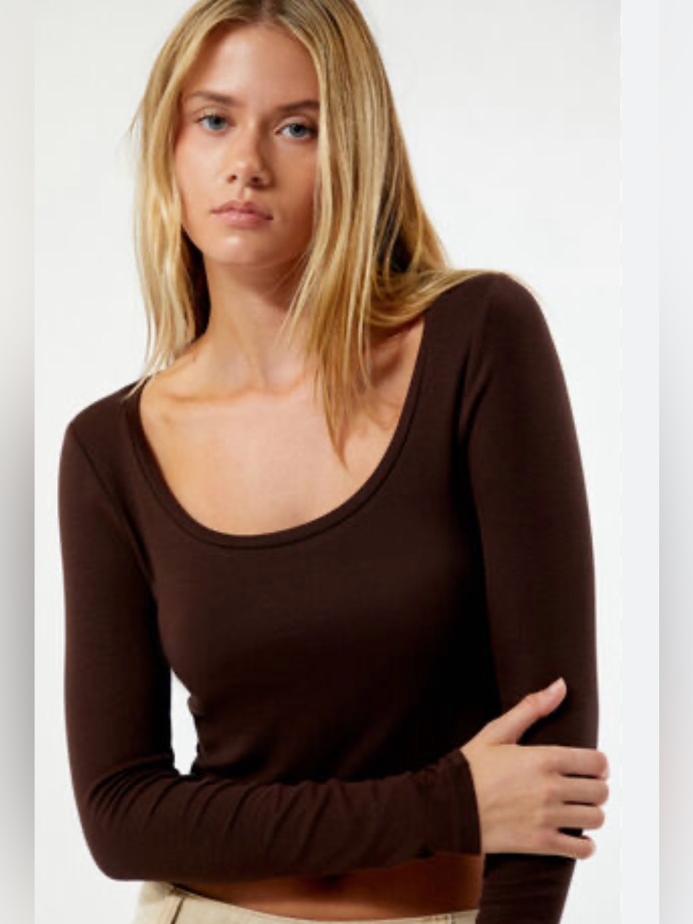 Est. PAC 1980 Kelly Basic Long Sleeve Top Size L - Picture 7 of 7